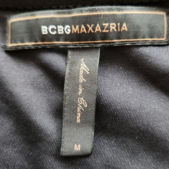 BCBGMaxAzria One Shoulder Bubble Mini Dress Size Medium - Picture 2 of 7